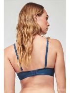 Εικόνα της Gisela μπλε σουτιέν με μπανέλες & ελαφριά επένδυση.