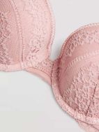 Εικόνα της Ysabel Mora Ροζ Σουτιέν Push Up 10586
