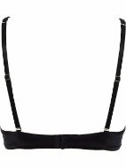 Εικόνα της Lormar Desiderio Reggiseno μαύρο σουτιέν χωρίς μπανέλα, με ενίσχυση.