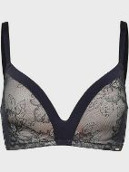 Εικόνα της Dorina Hart Soft Bra Μαύρο με δαντέλα. Χωρίς μπανέλα.