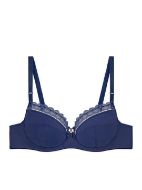 Εικόνα της Bestform Μπλε σουτιέν με μπανέλα, χωρίς επένδυση.