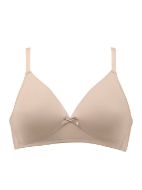 Εικόνα της Naturana Μπεζ σουτιέν θηλασμού με ελαφριά επένδυση, χωρίς μπανέλα.