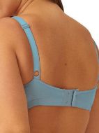 Εικόνα της Naturana σιέλ μαλακό σουτιέν θηλασμού, χωρίς επένδυση, χωρίς μπανέλα.