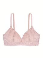 Εικόνα της Dorina Juno Ροζ πουά σουτιέν θηλασμού.