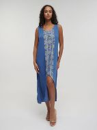 Εικόνα της BLE RESORT COLLECTION ΦΟΡΕΜΑ ΜΑΚΡΥ ΜΠΛΕ ΜΕ ΧΡΥΣΕΣ ΛΕΠΤΟΜΕΡΕΙΕΣ ONE SIZE (100% VISCOSE) 5-41-254-0468