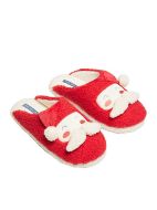 Εικόνα της Ysabel Mora Χειμερινές Ανδρικές Παντόφλες με Σχέδια Κόκκινες 24052