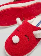 Εικόνα της Ysabel Mora Χειμερινές Γυναικείες Παντόφλες σε Κόκκινο χρώμα 14113