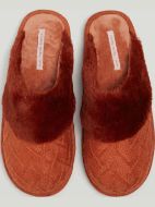 Εικόνα της Ysabel Mora Τερακότα Γυναικείες Παντόφλες.