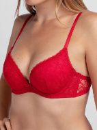 Εικόνα της Dorina Sonia Κόκκινο/Μαύρο Σουτιέν για Βαθύ Ντεκολτέ με Μπανέλες 2Pack D17256LA052-2X0314