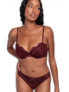 Εικόνα της Dorina Μπορντό & Μπέζ Σουτιέν με Ελαφριά Ενίσχυση & Μπανέλες 2Pack fxtt0098la189-2x0493