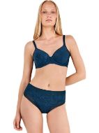 Εικόνα της Gisela Πετρόλ Σουτιέν Με Μπανέλες & Ελαφριά Επένδυση.