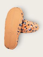 Εικόνα της Noidinotte Fleece Μπεζ Λεοπάρ Γυναικείες Παντόφλες.