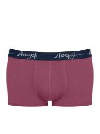 Εικόνα της 2Pack Sloggi Start Boxer Μπορντό/Μπλε Βαμβακερά.