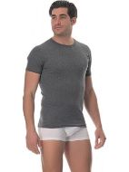 Εικόνα της Lido Underwear Ανδρική Φανέλα Κοντομάνικη σε Γκρι Χρώμα 450-ΑΝ