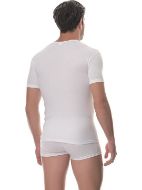 Εικόνα της Lido Underwear Ανδρική Φανέλα Κοντομάνικη Λευκό 460-L