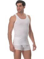 Εικόνα της Lido Underwear Ανδρική Φανέλα Λευκό 200-7