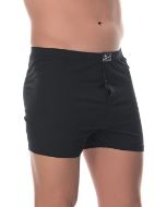 Εικόνα της Plus Size Lido Underwear 131 Ανδρικό Μποξεράκι Μαύρο 131-M