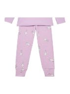 Εικόνα της Pretty Baby Παιδική Πιτζάμα Βαμβακερή Dusty Λιλά 64818