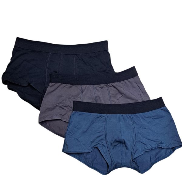 Εικόνα της 3Pack Sloggi Boxer Μαύρο/Ανθρακί./Πετρόλ.
