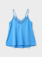 Εικόνα της Gisela Μπλε Top Πιτζάμας Με Δαντέλα.