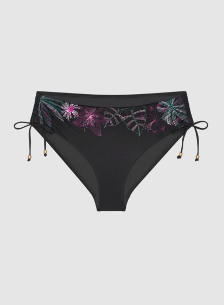 Εικόνα της Triumph Summer Tropics Midi Bikini Slip Μαύρο.