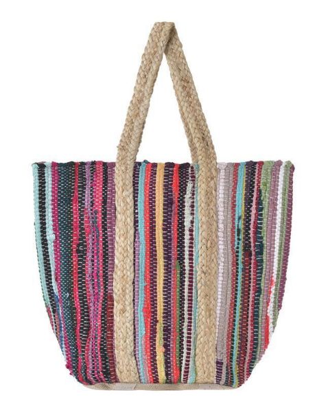 Εικόνα της Ble Resort Colletion Τσάντα Πολύχρωμη 32X40X28.