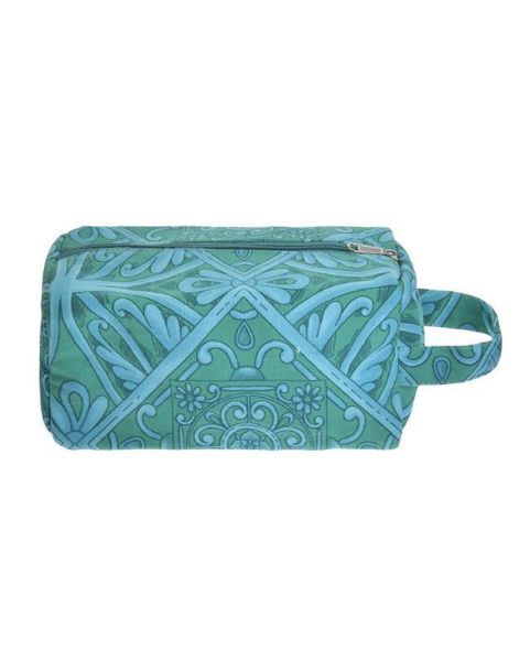 Εικόνα της Ble Resort Collection Υφασμάτινο Νεσεσέρ Πράσινο.