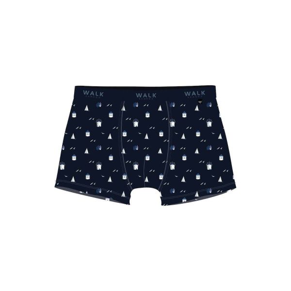 Εικόνα της Walk Ανδρικό Μποξεράκι Πολύχρωμο με Σχέδια W1770-77