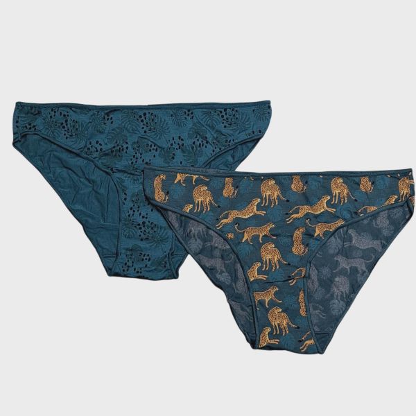 Εικόνα της 2Pack Walk Slip Bamboo Πετρόλ.