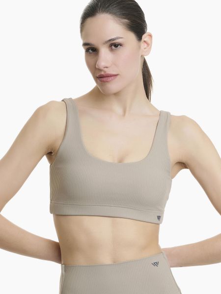 Εικόνα της Walk Γυναικείο Αθλητικό Μπουστάκι Μπεζ W952-1_20