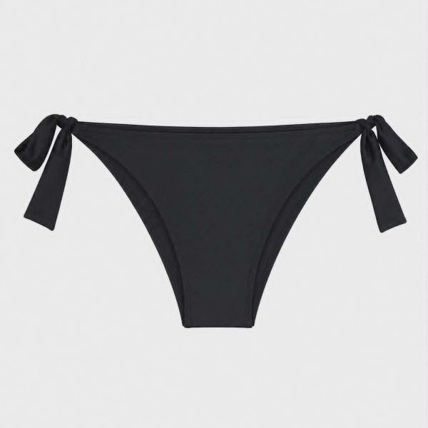 Εικόνα της Blu4u Μαύρο Bikini Slip Με Δέσιμο.