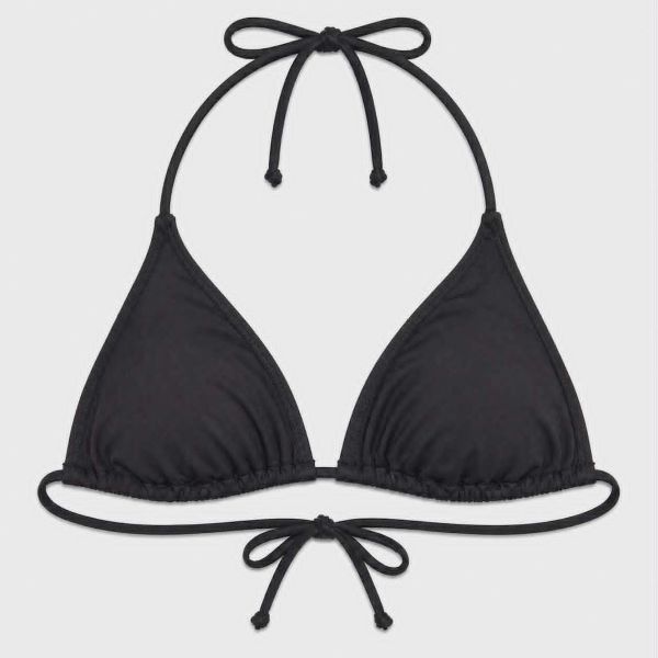 Εικόνα της Blu4u Μαύρο Τρίγωνο Bikini Top.
