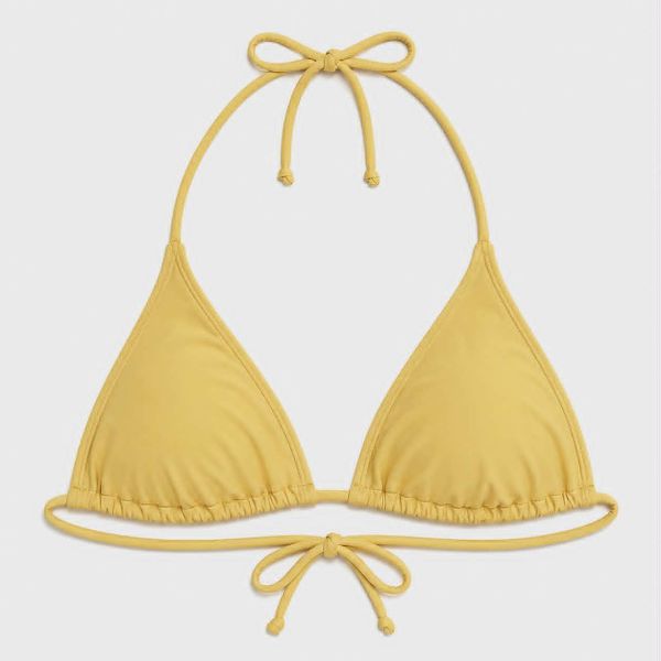 Εικόνα της Blu4u Κίτρινο Τρίγωνο Bikini Top.