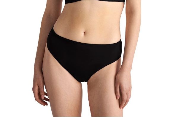 Εικόνα της Blu4u Bikini Slip Μαύρο.