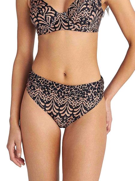 Εικόνα της Blu4u Bikini Slip Μαύρο 26365575-02