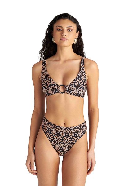 Εικόνα της Blu4u Bikini Slip Ψηλόμεσο Μαύρο 26365573-02